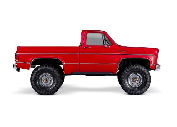 Traxxas TRX-4® RED 1/10 4WD RTR Scale & Trail® Rock Crawler w/1979 Chevrolet® K10 Truck Body w/XL-5™ HV ESC & TQ™ 2.4GHz Radio