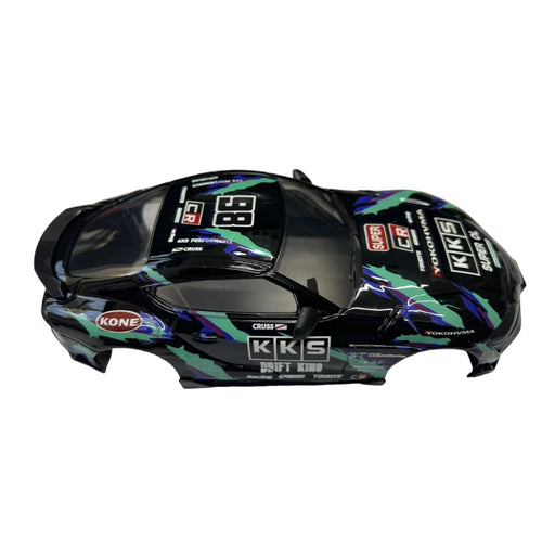 GT55 1/24 A90 Plastic Car Body Shell – 108mm Wheelbase (Black)