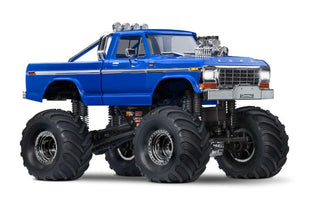 Traxxas 1/18 Ford Ranger F-150 4x4 Monster Truck TRX4MT RTR, Blue