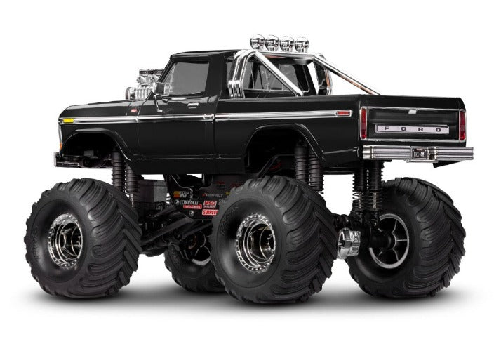 Traxxas 1/18 Ford Ranger F-150 4x4 Monster Truck TRX4MT RTR, Black