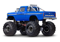 Traxxas 1/18 Ford Ranger F-150 4x4 Monster Truck TRX4MT RTR, Blue