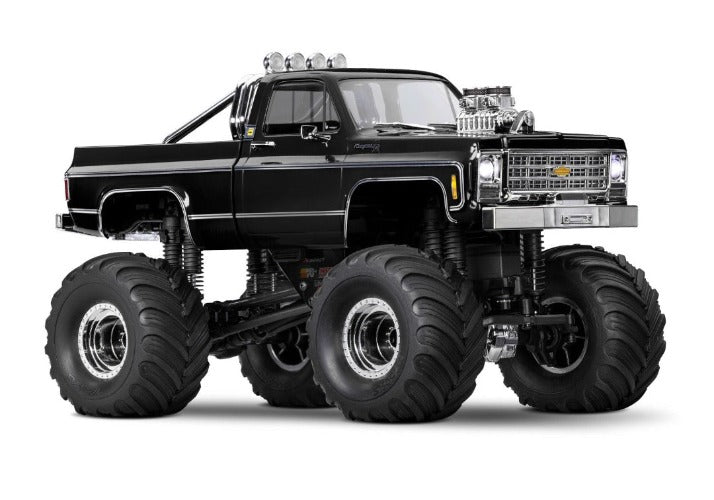 Traxxas 1/18 Chevrolet Cheyenne K10 4x4 Monster Truck TRX4MT RTR, Black