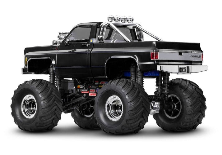 Traxxas 1/18 Chevrolet Cheyenne K10 4x4 Monster Truck TRX4MT RTR, Black