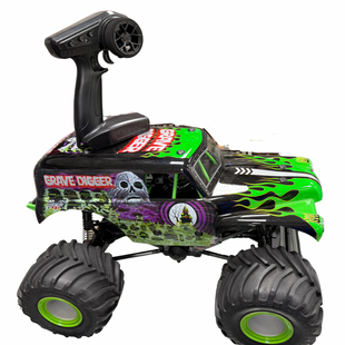 *NWOB* Losi 1/8 LMT Grave Digger 3S 4X4 RTR Brushless Monster Truck, Green (Discontinued)