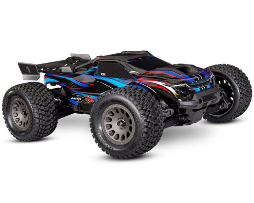 Traxxas BLUE Mini XRT® Brushless 1/16 4WD RTR Monster Truck w/TQi 2.4GHz Radio, Battery & USB-C Charger