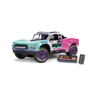 ARRMA MOJAVE GROM 223S BLX Brushless 4X4 (TEAL) Small Scale Desert Truck RTR with DSC (Battery & Charger included)