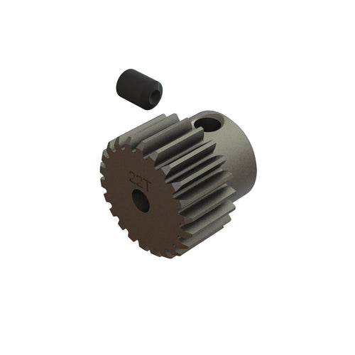 ARRMA Pinion Gear 22T 0.5 MOD CNC 2.3mm Bore: NASCAR Grom