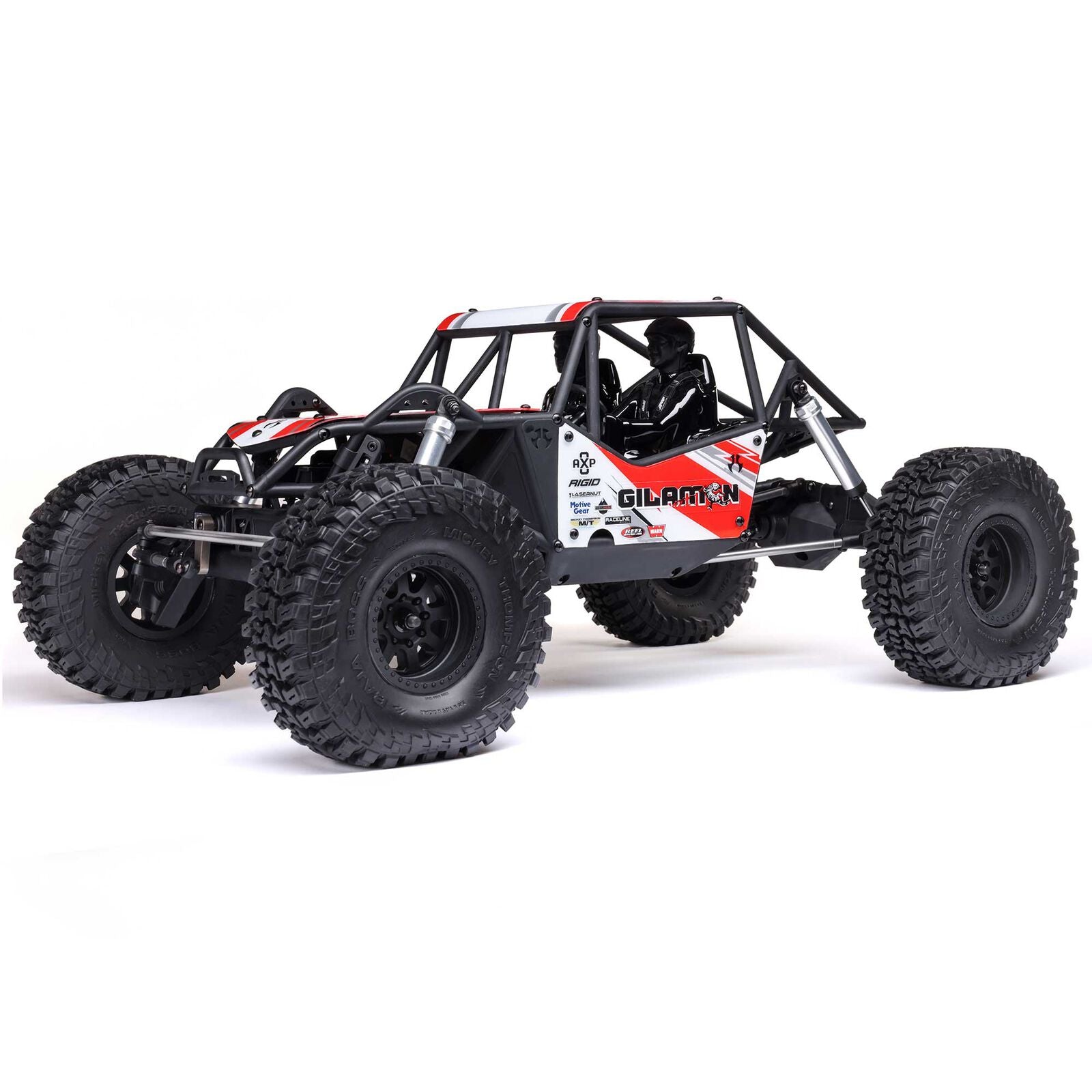 Axial 1/8 AXP8 Gilamon 2.2 4X4 RTR Brushed Trail Buggy, Red – Key