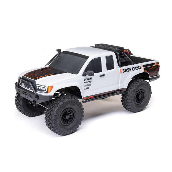 Axial SCX10 III "BaseCamp" RTR 4WD Trail Truck w/SLT3 2.4GHz Radio, White