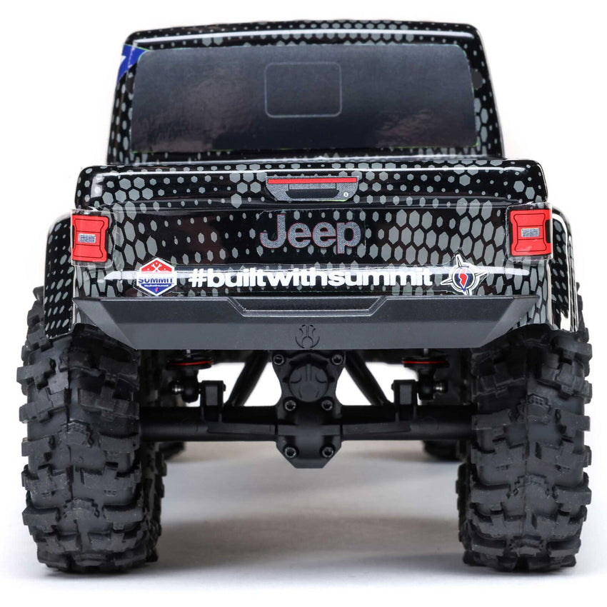 Axial 1/24 SCX24 Summit Racing Jeep Gladiator 4X4 Rock Crawler RTR, Gray