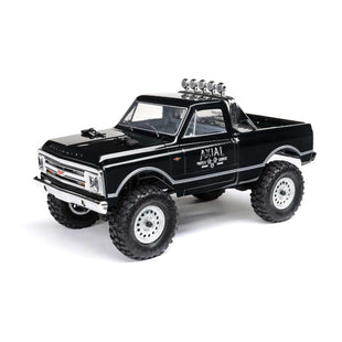 Axial 1/24 SCX24 1967 Chevrolet C10 4WD Truck Brushed RTR, Black