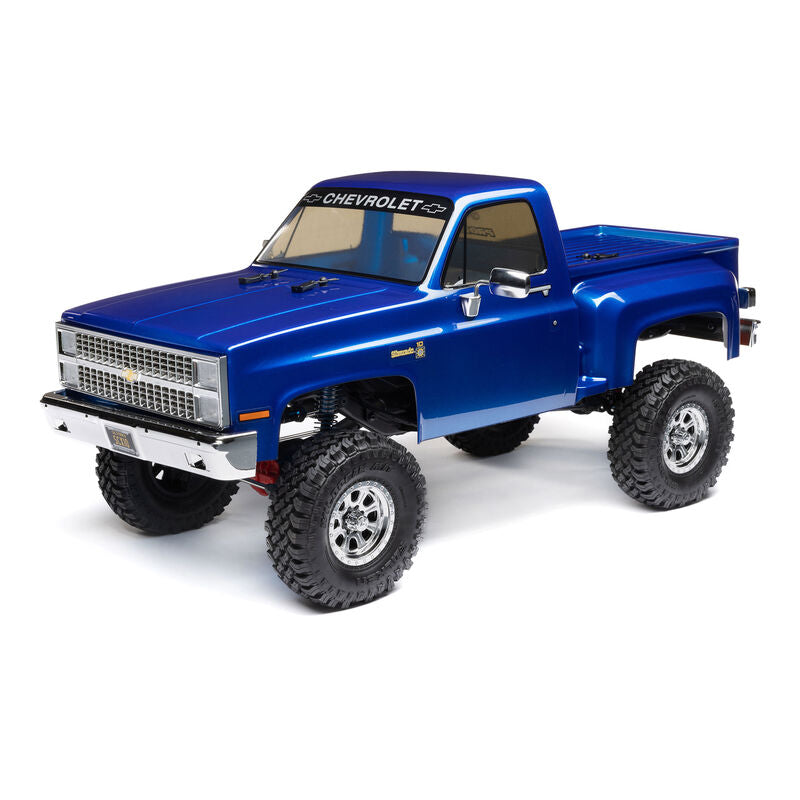 CHEVY K10 1982 AXIAL 1/10 SCX10 III BASE CAMP 4X4 RTR, BLUE