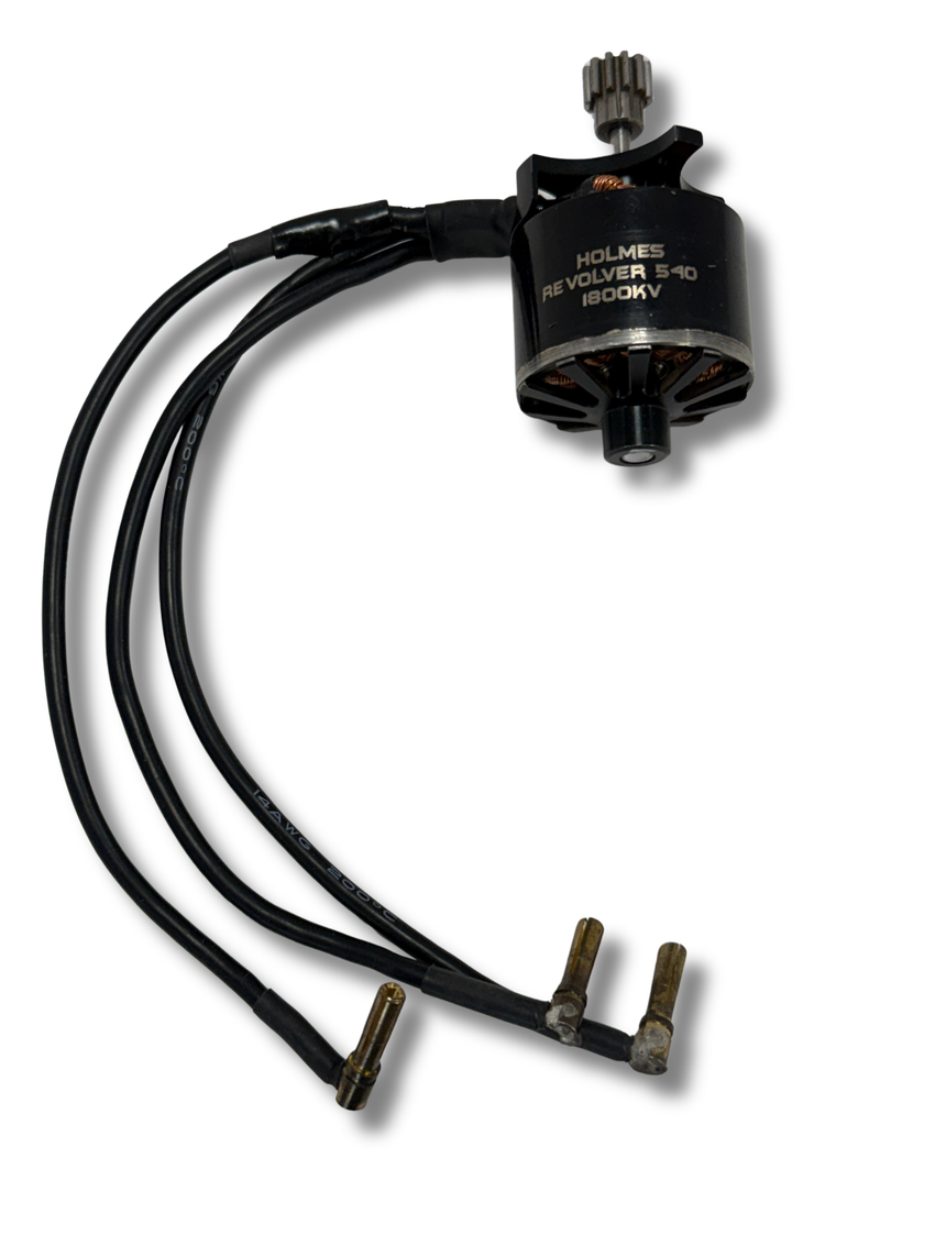 USED - Holmes Hobby 540 V1 BL Revolver 1800KV w/ 12T pinion