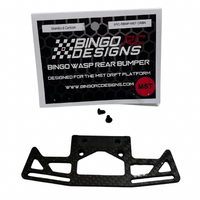 Bingo RC Designs Wasp Rear Bumper; MST