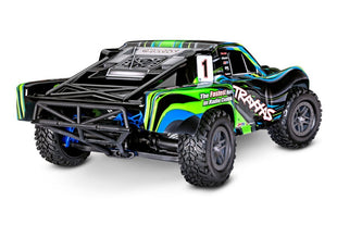 Traxxas 4x4 Slash RTR 1/10 BL-2s Brushless Short Course Truck, Green