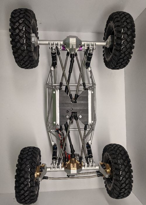 SuperShafty ChupaCapra - Capra Billet Chassis