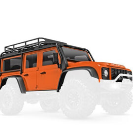 Traxxas Body, Land Rover® Defender® Complete, Orange: TRX-4M, TRX4M