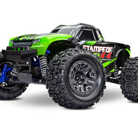 Traxxas Stampede 4x4 BL-2S Brushless 1/10 RTR Monster Truck w/BL-2S ESC, TQ 2.4GHz Radio, Green