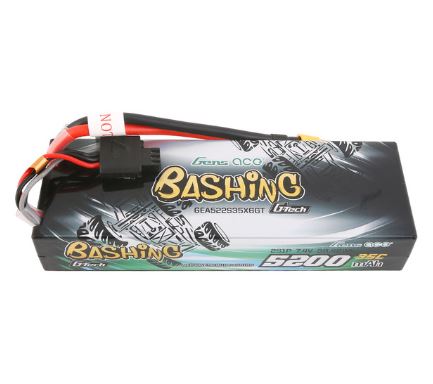 Gens Ace 2S G-Tech Smart "Bashing" LiPo Battery 35C (7.4V/5200mAh) w/XT-60