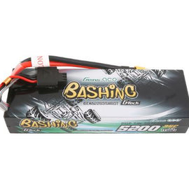 Gens Ace G-Tech Bashing Series 5200mAh 7.4V 2S1P 35C Car Lipo Battery Pack Hardcase 24# With XT60 Plug