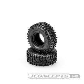 JConcepts 2.24" (57MM) Tusk, Green Compound - 1.0" Traxxas TRX-4M Tires