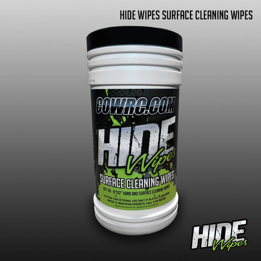 CowRC Hide Wipes Cleaning Wipes