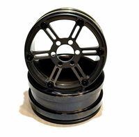 Dlux 1.9" Ultra High-Clearance Aluminum Beadlock Wheels, Narrow, (4)