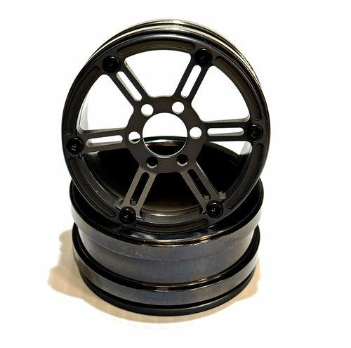 Dlux 1.9" Ultra High-Clearance Aluminum Beadlock Wheels, Narrow, (4)