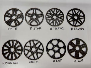 DLUX 2.2 Loaded Dice Wheels (4 per Set)