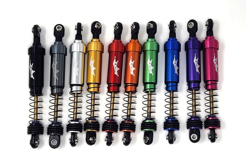Dlux 92mm (Short) Shocks with Traxxas Rebuild Kits (4)