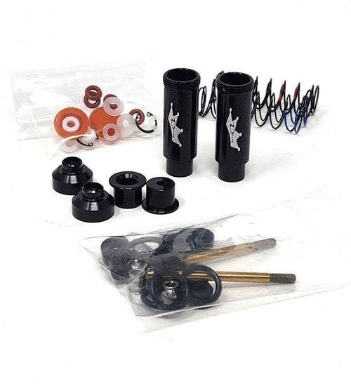 Dlux 92mm (Short) Shocks with Traxxas Rebuild Kits (4)