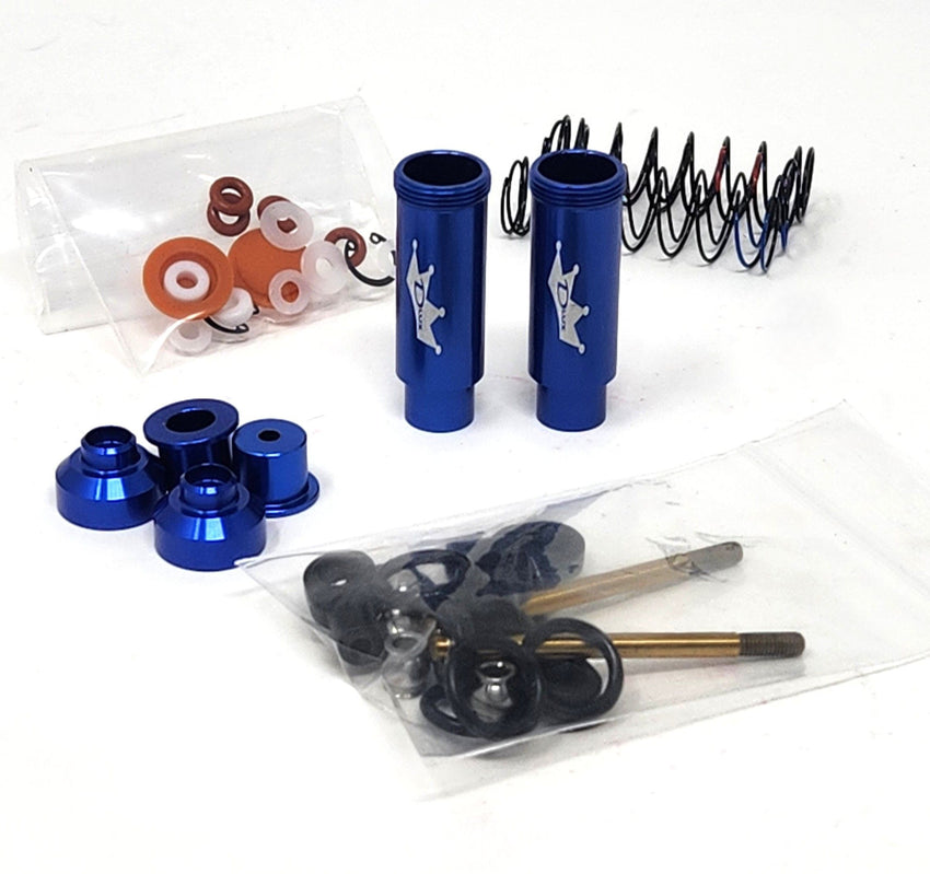 Dlux 92mm (Short) Shocks with Traxxas Rebuild Kits (4)