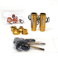 Dlux 92mm (Short) Shocks with Traxxas Rebuild Kits (4)