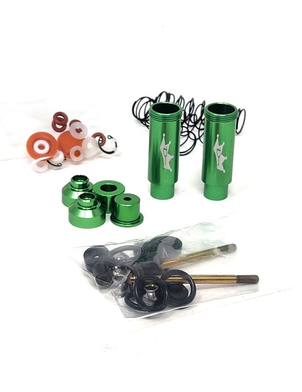 Dlux 92mm (Short) Shocks with Traxxas Rebuild Kits (4)
