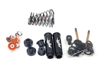 Dlux 105mm (Medium) Shocks with Traxxas Rebuild Kits (4)