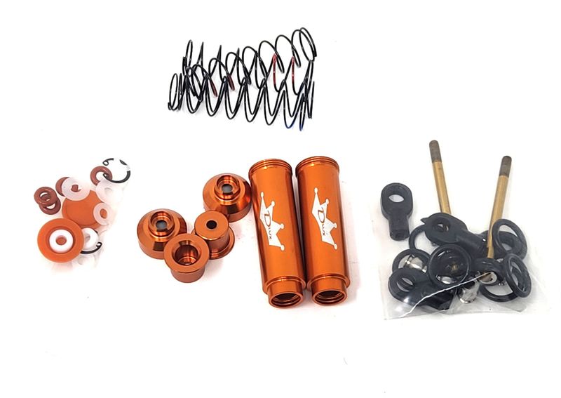 Dlux 105mm (Medium) Shocks with Traxxas Rebuild Kits (4)