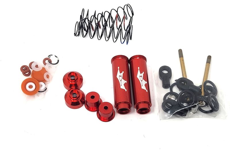 Dlux 105mm (Medium) Shocks with Traxxas Rebuild Kits (4)