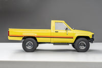 FMS Toyota Hilux 1/18 RTR Scale Mini Crawler w/2.4Ghz Radio, YELLOW