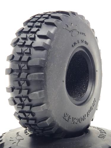 Dlux Iron Rock 475, Scale Class Tire for 1.9 Wheels (2)