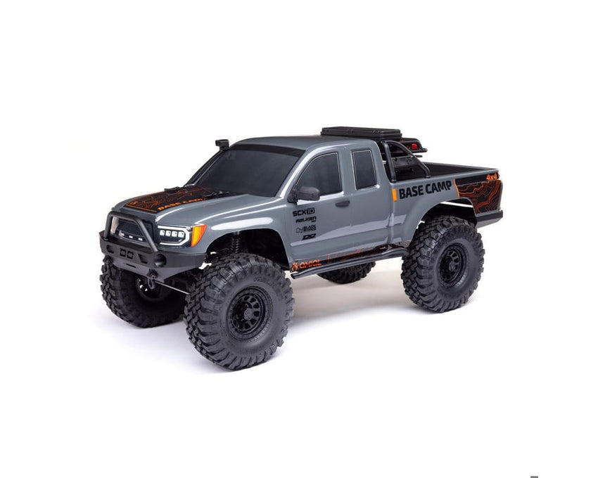 Axial SCX10 III "BaseCamp" RTR 4WD Trail Truck w/SLT3 2.4GHz Radio, Grey