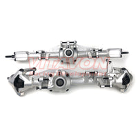 Vitavon SCX6 Jeep Wrangler/Trail Honcho 1/6 CNC Alu7075 Front & Rear Axle Kit W/ Internals