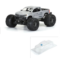 Pro-Line 1/10 2019 Chevy Silverado Z71 Trail Boss Clear Body: Stampede 4x4