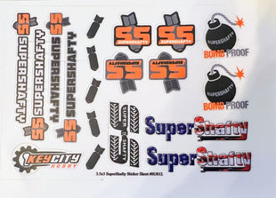 SuperShafty Bomb Sticker Sheet