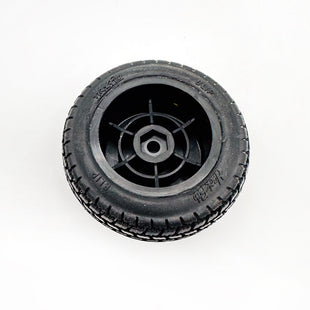 HackFab Blip Front Premounted Mini Oval Tires fits Losi Mini (Super Soft) (Black) (2)