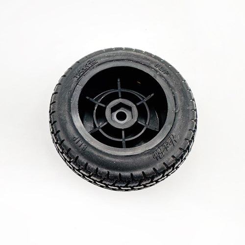 HackFab Blip Front Premounted Mini Oval Tires fits Losi Mini (Super Soft) (Black) (2)