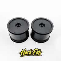 HackFab Mini-T/B Rear Slipstream Mini Wheel (Black) (2)