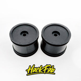 HackFab Mini-T/B Rear Slipstream Mini Wheel (Black) (2)