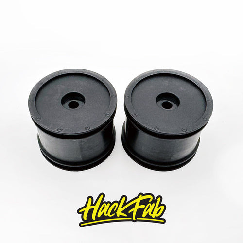HackFab Mini-T/B Rear Slipstream Mini Wheel (Black) (2)