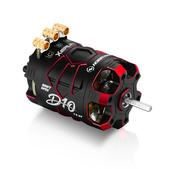 Hobbywing Xerun D10 Drift Brushless Motor, 13.5T