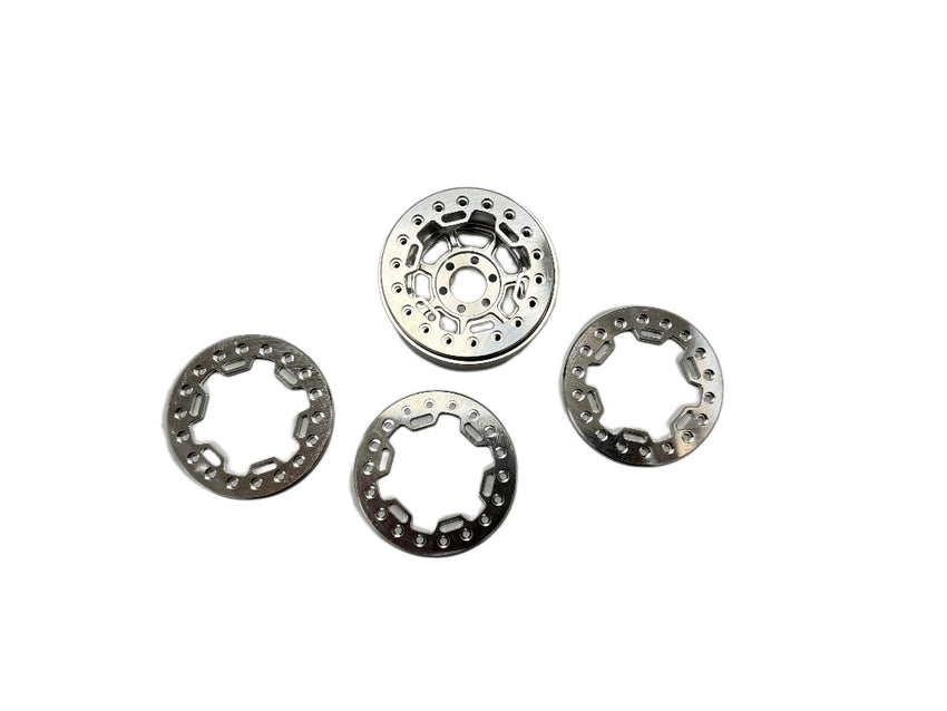 Vision RC - 1.9 Wheels w/ Rings and Hardware (4)